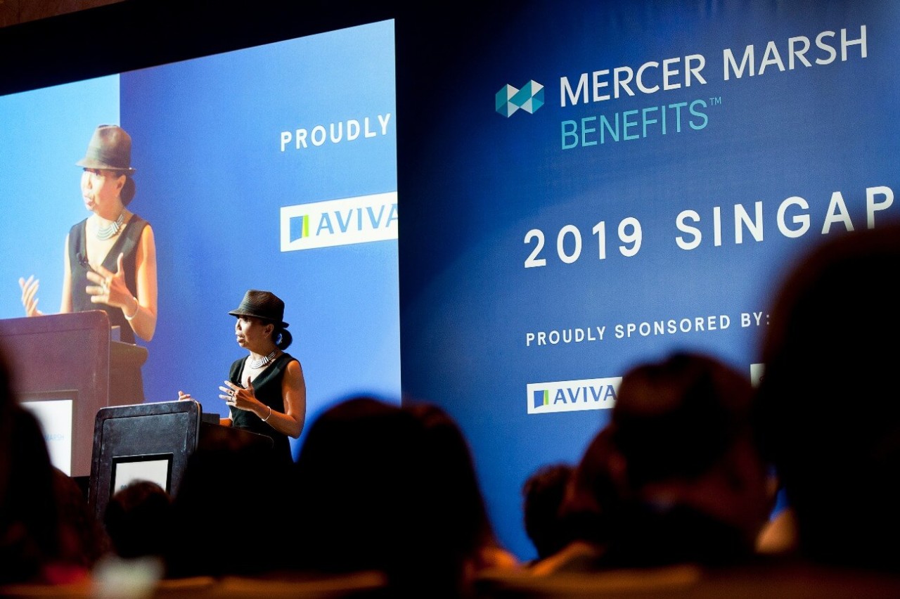 Keynote speech photo